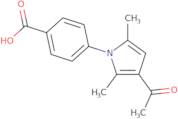 4-(3-Acetyl-2,5-dimethyl-1H-pyrrol-1-yl)benzoic acid