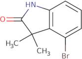 4-bromo-3,3-dimethylindolin-2-one