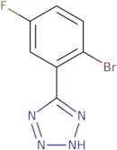 5-(2-Bromo-5-fluorophenyl)-2H-1,2,3,4-tetrazole