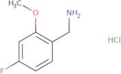 (4-Fluoro-2-methoxyphenyl)methanamine hydrochloride