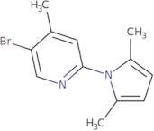 5-Bromo-2-(2,5-dimethyl-1H-pyrrol-1-yl)-4-methylpyridine