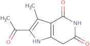 2-Acetyl-3-methyl-1H,4H,5H,6H,7H-pyrrolo[3,2-c]pyridine-4,6-dione