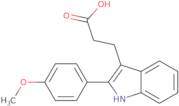 3-[2-(4-Methoxyphenyl)-1H-indol-3-yl]propanoic acid