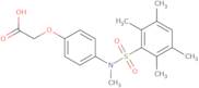 2-[4-(N-Methyl2,3,5,6-tetramethylbenzenesulfonamido)phenoxy]acetic acid