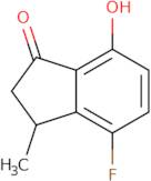 4-Fluoro-7-hydroxy-3-methyl-2,3-dihydro-1H-inden-1-one