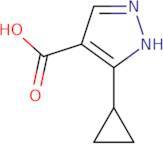 3-Cyclopropylpyrazole-4-carboxylic acid