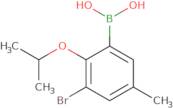 3-Bromo-2-isopropoxy-5-methylphenylboronic acid