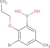 3-Bromo-5-methyl-2-propoxyphenylboronic acid