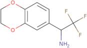 1-(2,3-Dihydro-1,4-benzodioxin-6-yl)-2,2,2-trifluoroethan-1-amine