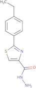 2-(4-Ethylphenyl)-1,3-thiazole-4-carbohydrazide
