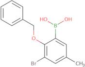 (2-(Benzyloxy)-3-bromo-5-methylphenyl)boronic acid