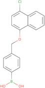 4-[(4²-Chloro-1-naphthyloxy)methyl]phenylboronic acid