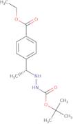 (R)-tert-butyl 2-(1-(4-(ethoxycarbonyl)phenyl)ethyl)hydrazinecarboxylate