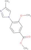 Methyl 3-methoxy-4-(4-methyl-1-imidazolyl)benzoate