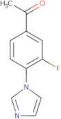 3'-Fluoro-4'-(1H-imidazol-1-yl)acetophenone