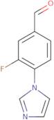 3-Fluoro-4-(1H-imidazol-1-yl)benzaldehyde
