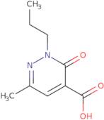 6-Methyl-3-oxo-2-propyl-2,3-dihydropyridazine-4-carboxylic acid