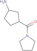 3-(Pyrrolidine-1-carbonyl)cyclopentan-1-amine