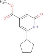 Methyl 6-cyclopentyl-2-oxo-1,2-dihydropyridine-4-carboxylate