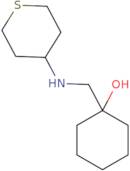 1-{[(Thian-4-yl)amino]methyl}cyclohexan-1-ol