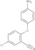 2-[(4-Aminophenyl)sulfanyl]-5-chlorobenzonitrile