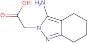 2-(3-Amino-4,5,6,7-tetrahydro-2H-indazol-2-yl)acetic acid