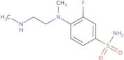 3-Fluoro-4-{methyl[2-(methylamino)ethyl]amino}benzene-1-sulfonamide