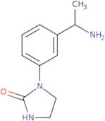 1-[3-(1-Aminoethyl)phenyl]imidazolidin-2-one