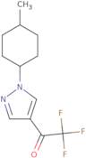 2,2,2-Trifluoro-1-[1-(4-methylcyclohexyl)-1H-pyrazol-4-yl]ethan-1-one