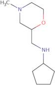 N-[(4-Methylmorpholin-2-yl)methyl]cyclopentanamine