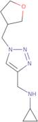 N-[[1-(Oxolan-3-ylmethyl)triazol-4-yl]methyl]cyclopropanamine