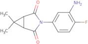 3-(3-Amino-4-fluorophenyl)-6,6-dimethyl-3-azabicyclo[3.1.0]hexane-2,4-dione