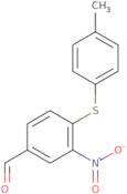 4-[(4-Methylphenyl)thio]-3-nitrobenzaldehyde