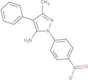 5-Methyl-2-(4-nitro-phenyl)-4-phenyl-2H-pyrazol-3-ylamine