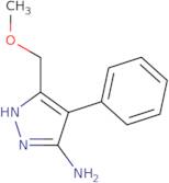 5-Methoxymethyl-4-phenyl-2H-pyrazol-3-ylamine