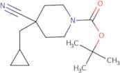tert-Butyl 4-cyano-4-(cyclopropylmethyl)piperidine-1-carboxylate