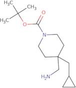 tert-Butyl 4-(aminomethyl)-4-(cyclopropylmethyl)piperidine-1-carboxylate