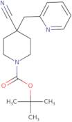 tert-Butyl 4-cyano-4-(pyridin-2-ylmethyl)piperidine-1-carboxylate