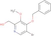 [4-(benzyloxy)-5-bromo-3-methoxypyridin-2-yl]methanol