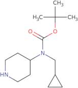 tert-Butyl N-(cyclopropylmethyl)-N-(piperidin-4-yl)carbamate