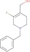 (1-Benzyl-3-fluoro-1,2,5,6-tetrahydropyridin-4-yl)methanol