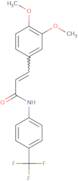 3-(3,4-Dimethoxyphenyl)-N-[4-(trifluoromethyl)phenyl]-2-propenamide