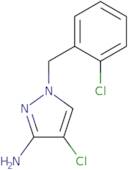 4-Chloro-1-[(2-chlorophenyl)methyl]-1H-pyrazol-3-amine