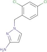 1-[(2,4-Dichlorophenyl)methyl]-1H-pyrazol-3-amine