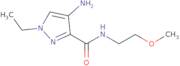 4-Amino-1-ethyl-1 H -pyrazole-3-carboxylic acid (2-methoxy-ethyl)-amide