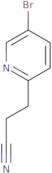 3-(5-Bromopyridin-2-yl)propanenitrile