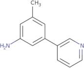 3-Methyl-5-(pyridin-3-yl)aniline