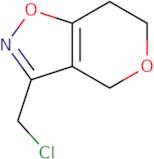 3-(Chloromethyl)-4H,6H,7H-pyrano[3,4-d][1,2]oxazole