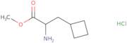 Methyl 2-amino-3-cyclobutylpropanoate hydrochloride