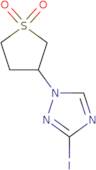 3-(3-Iodo-1H-1,2,4-triazol-1-yl)-1λ⁶-thiolane-1,1-dione